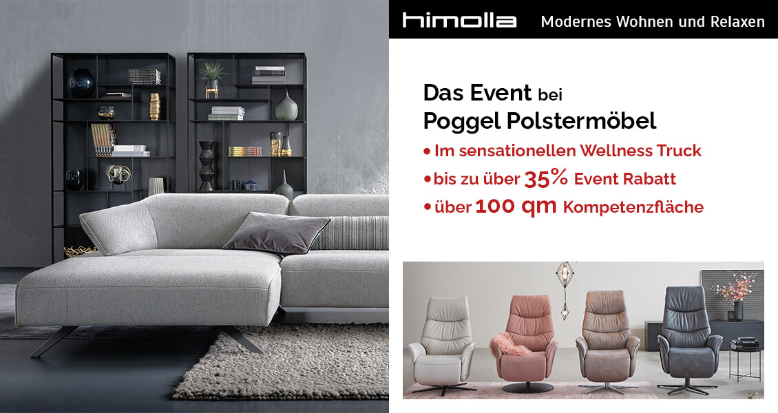 himolla wellness truck tour 2022 poggel polstermöbel enningerloh